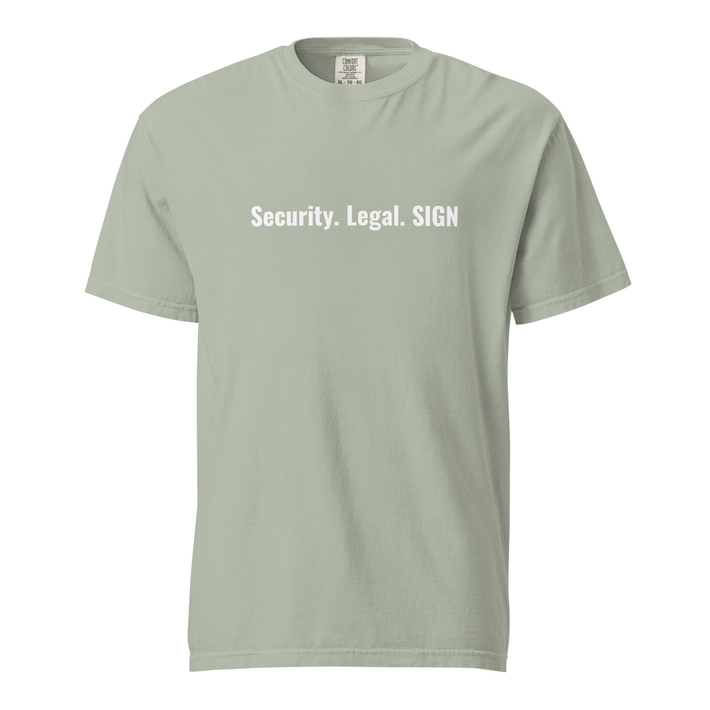 Security. Legal. SIGN.